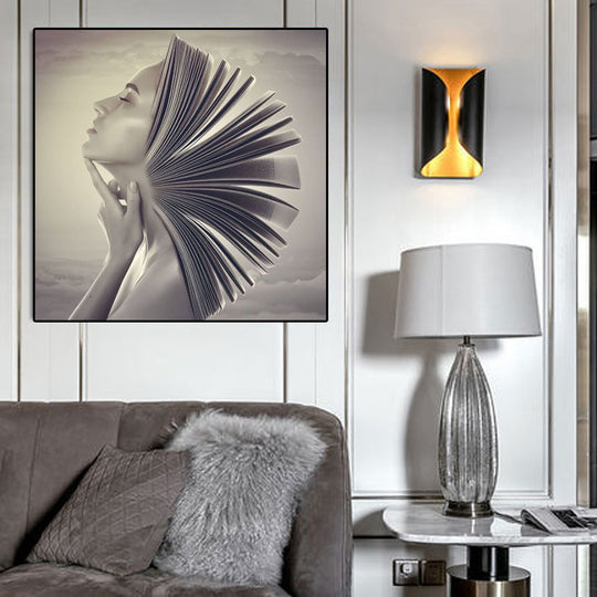 Art Beauty Oil Canvas Painting for Home Decor