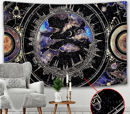 Nordic Polyester Bedroom Decor Background Cloth
