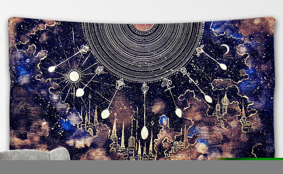 Nordic Polyester Bedroom Decor Background Cloth