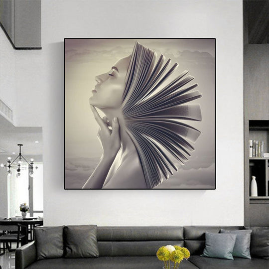 Art Beauty Oil Canvas Painting for Home Decor